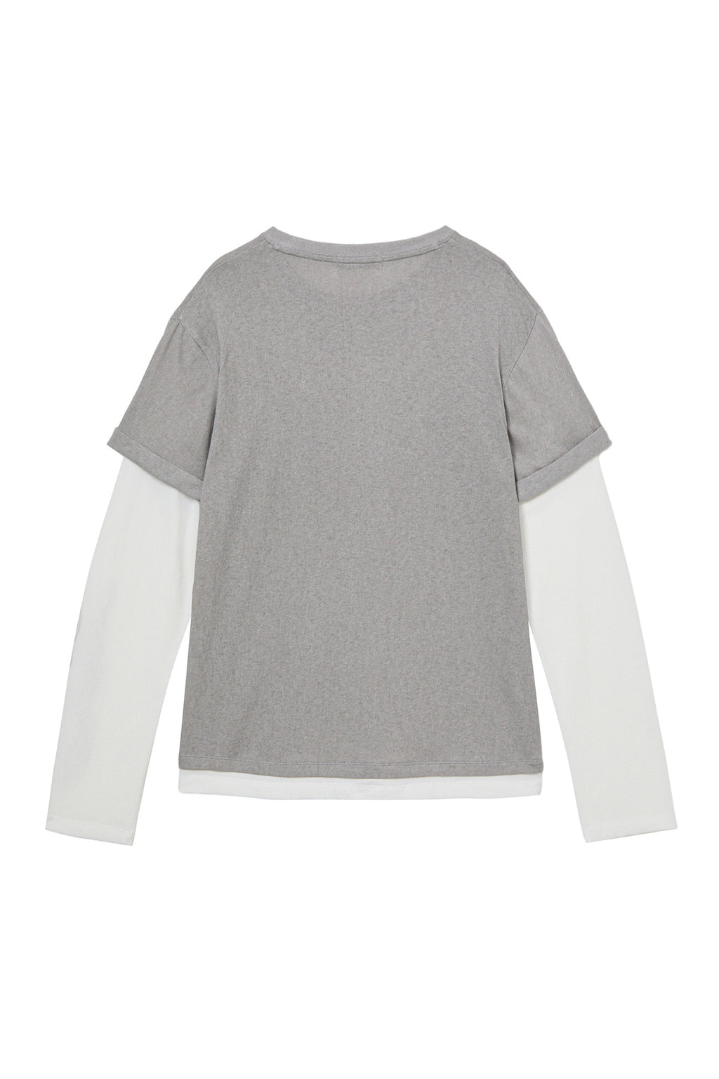 Deinet - Layered Vintage Long Sleeve (Grey) product image 2 | TRAB K-Fashion Australia