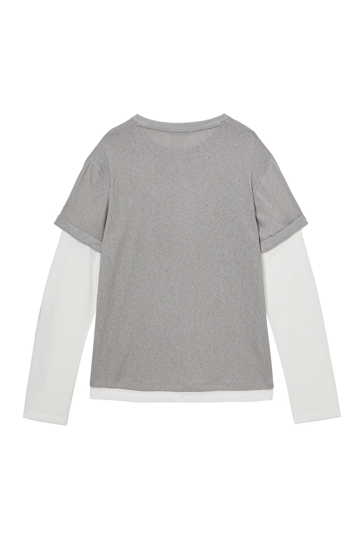 Deinet - Layered Vintage Long Sleeve (Grey) product image 2 | TRAB K-Fashion Australia