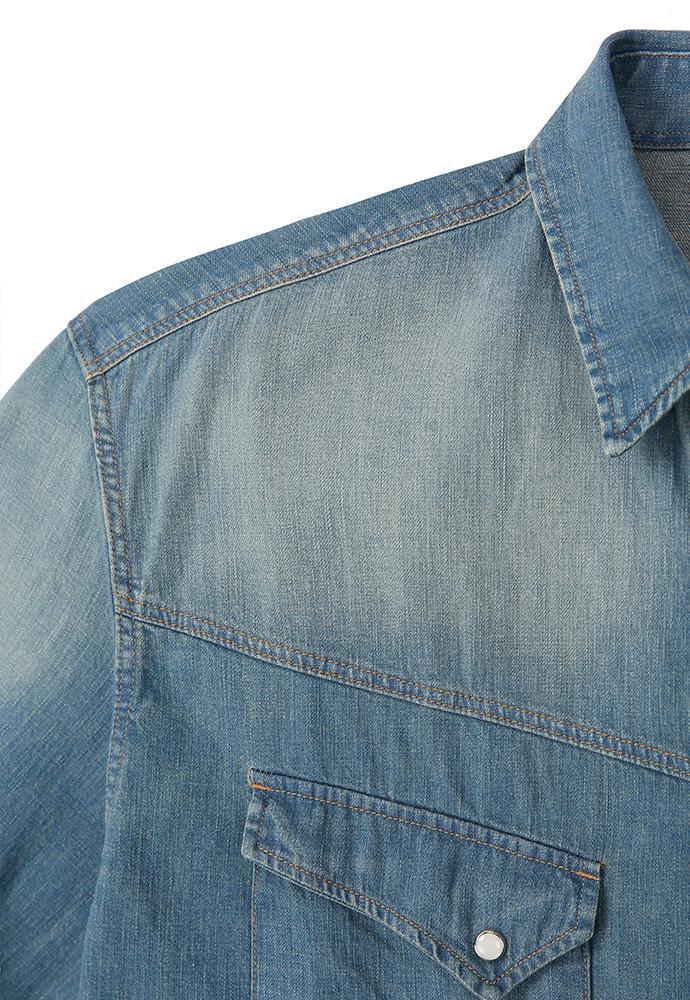 Art if acts - Western Denim Shirt_Japanese Fabric (Vintage Indigo) product image 10 | TRAB K-Fashion Australia