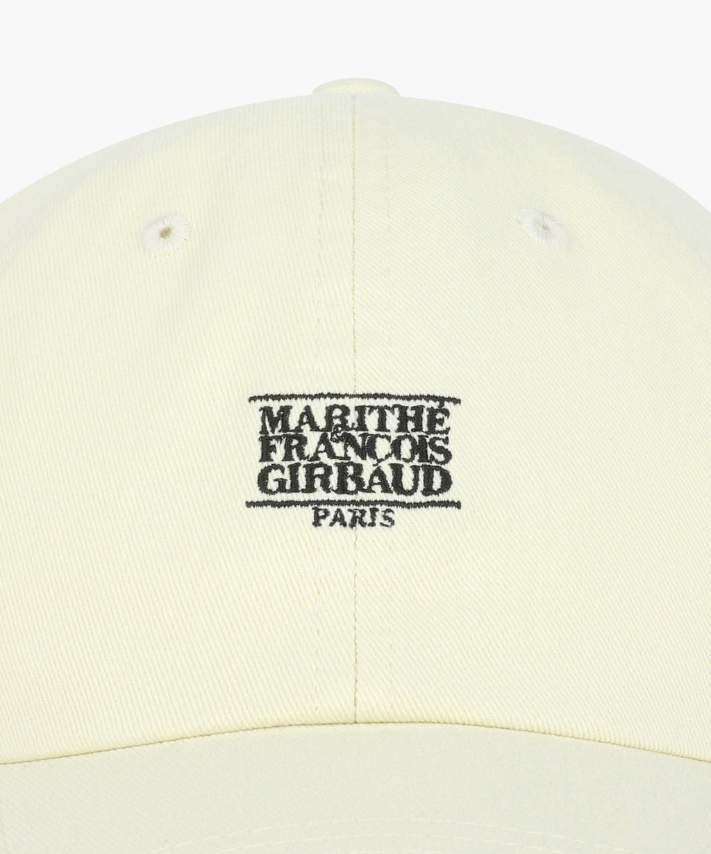 Marithe & Francois Girbaud - Micro Classic Logo Cap (Cream) product image 3 | TRAB K-Fashion Australia