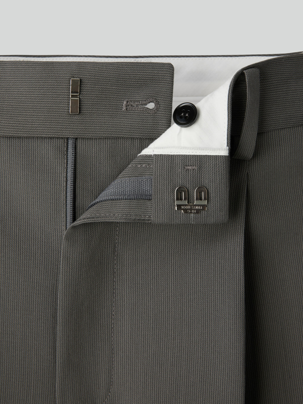 Recto - Tuck Detail Suit Pants (Midnight Grey) product image 11 | TRAB K-Fashion Australia