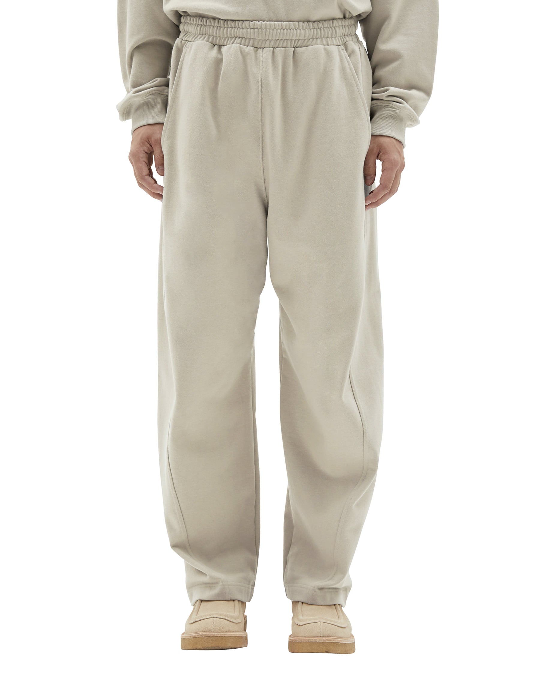 Brownyard - Baggy Sweat Pants (Light Beige) product image 1 | TRAB K-Fashion Australia