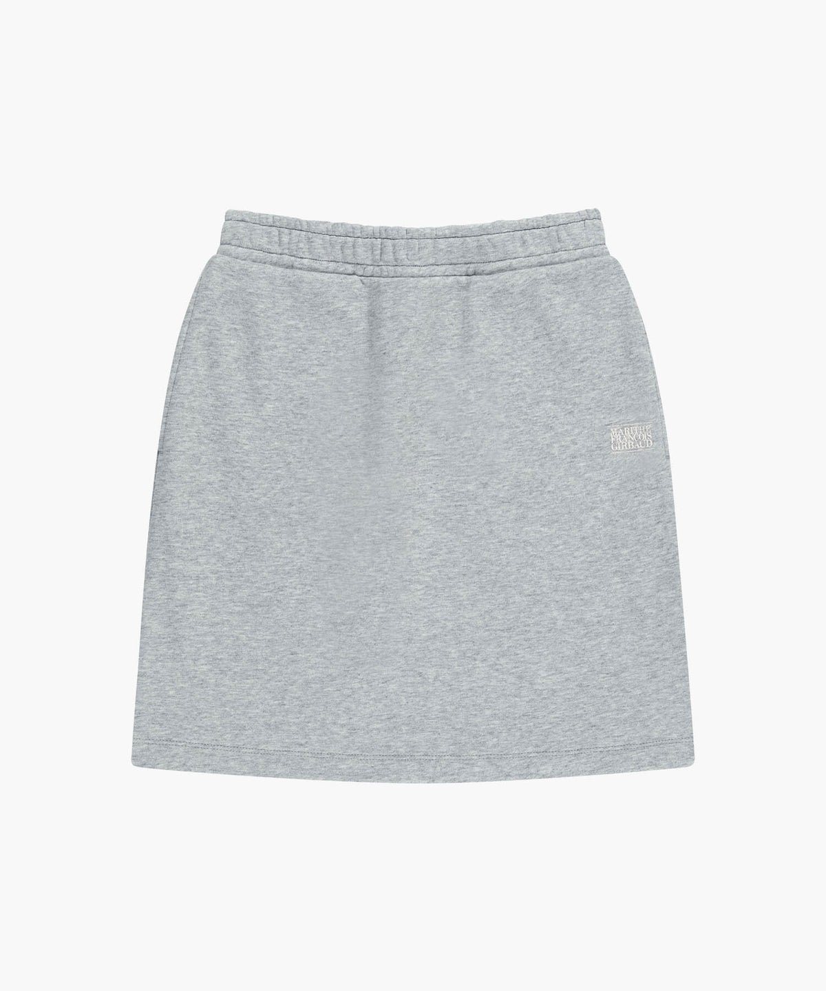Marithe & Francois Girbaud - Vintage Classic Logo Sweat Mini Skirt (Heather Gray) product image 4 | TRAB K-Fashion Australia