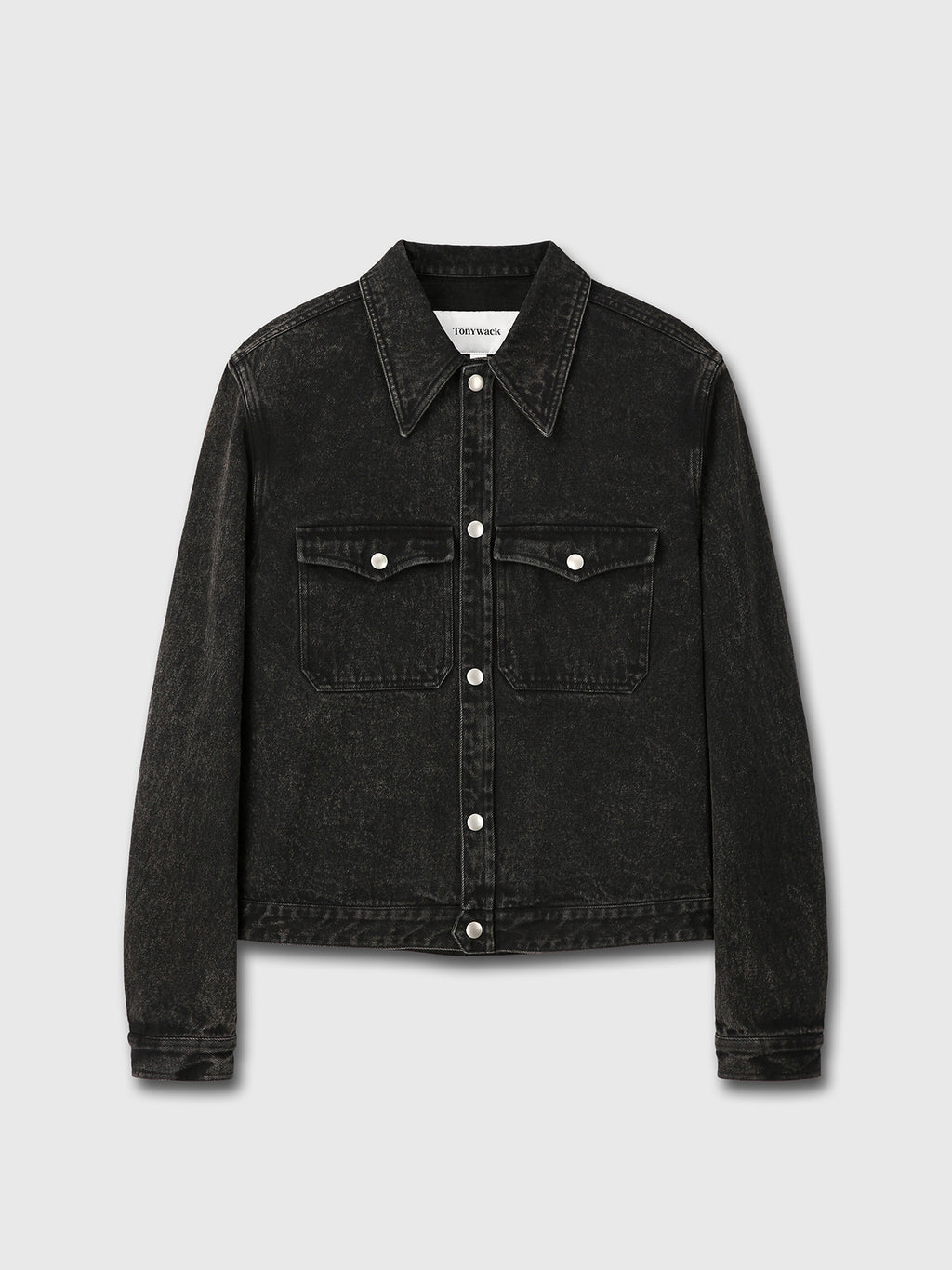 Tonywack - Double Pocket Burnt Denim Blouson (Burnt Brown) product image 8 | TRAB K-Fashion Australia