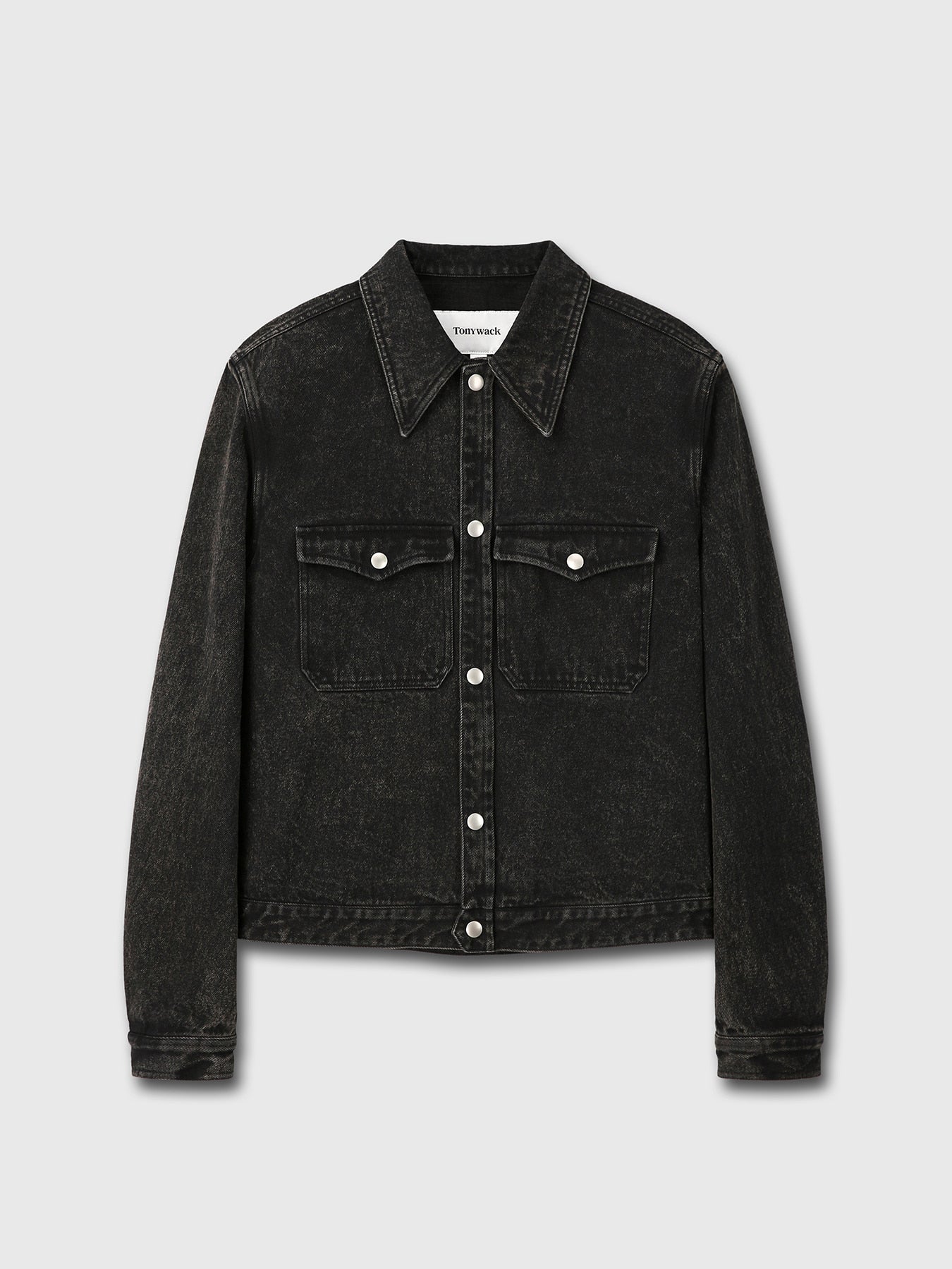 Tonywack - Double Pocket Burnt Denim Blouson (Burnt Brown) product image 8 | TRAB K-Fashion Australia