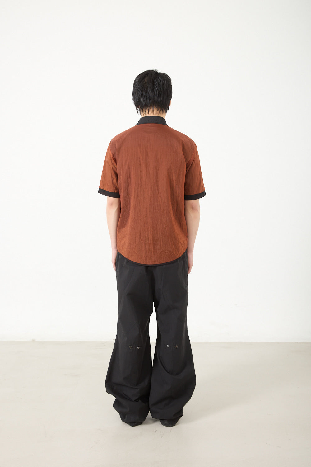Hatchingroom - Reversible Two Face Shirt (Black/Orange) product image 14 | TRAB K-Fashion Australia