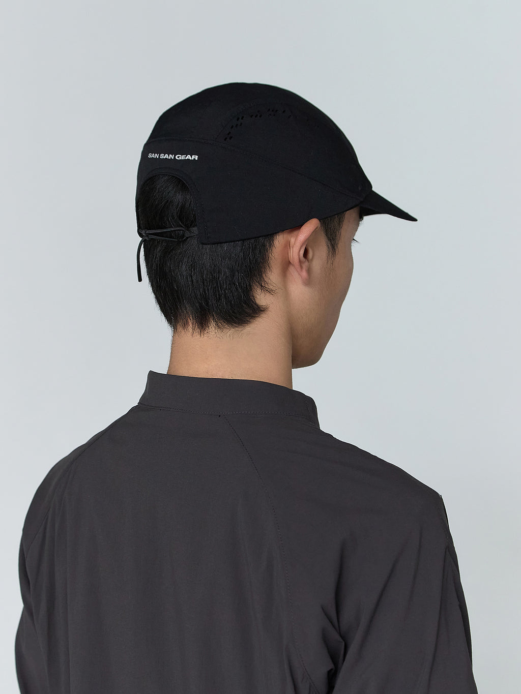 San San Gear - Light Nylon Cap (Black) product image 3 | TRAB K-Fashion Australia