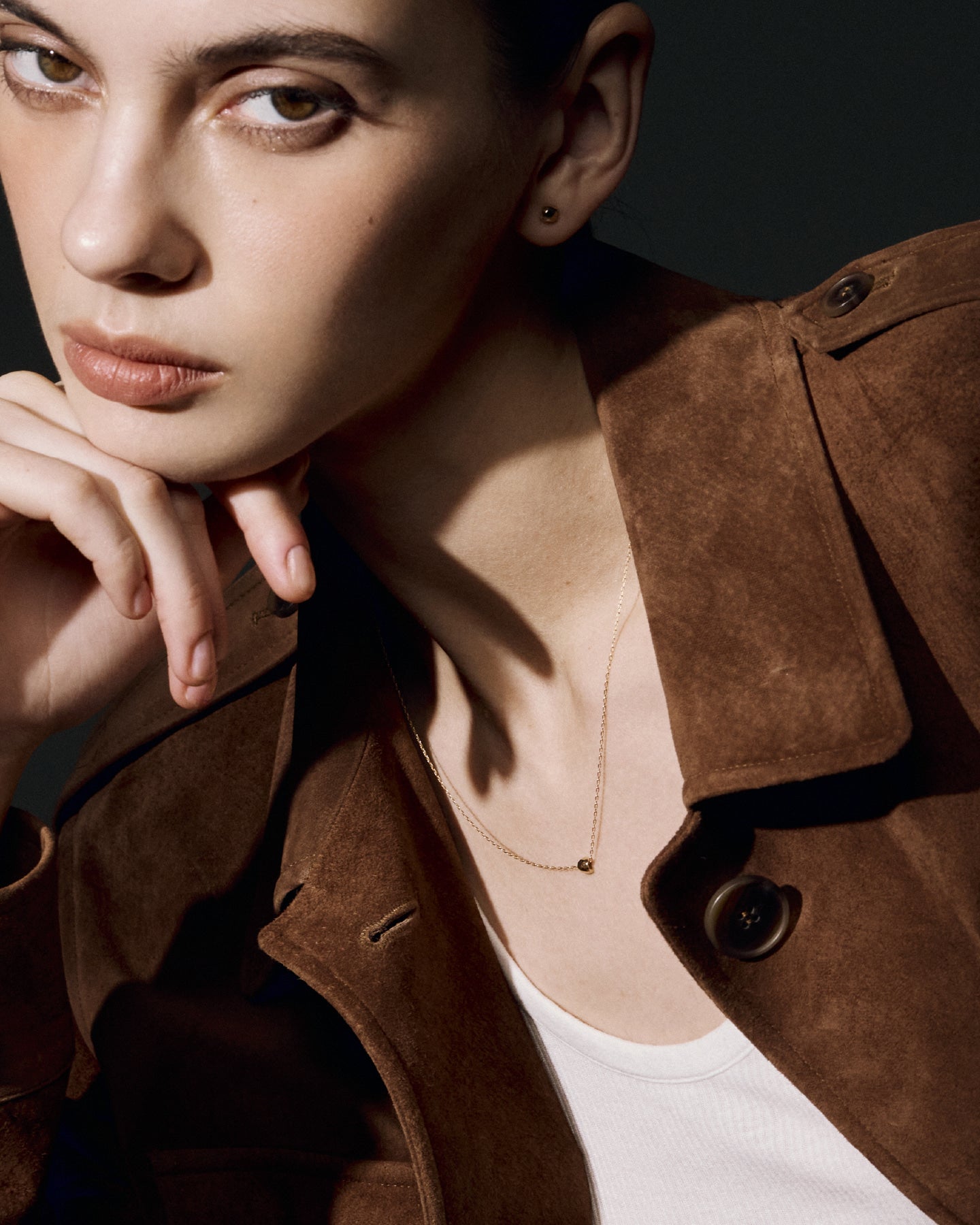 Numbering - Sculpted Wave Pendant Necklace #2704 product image 2 | TRAB K-Fashion Australia