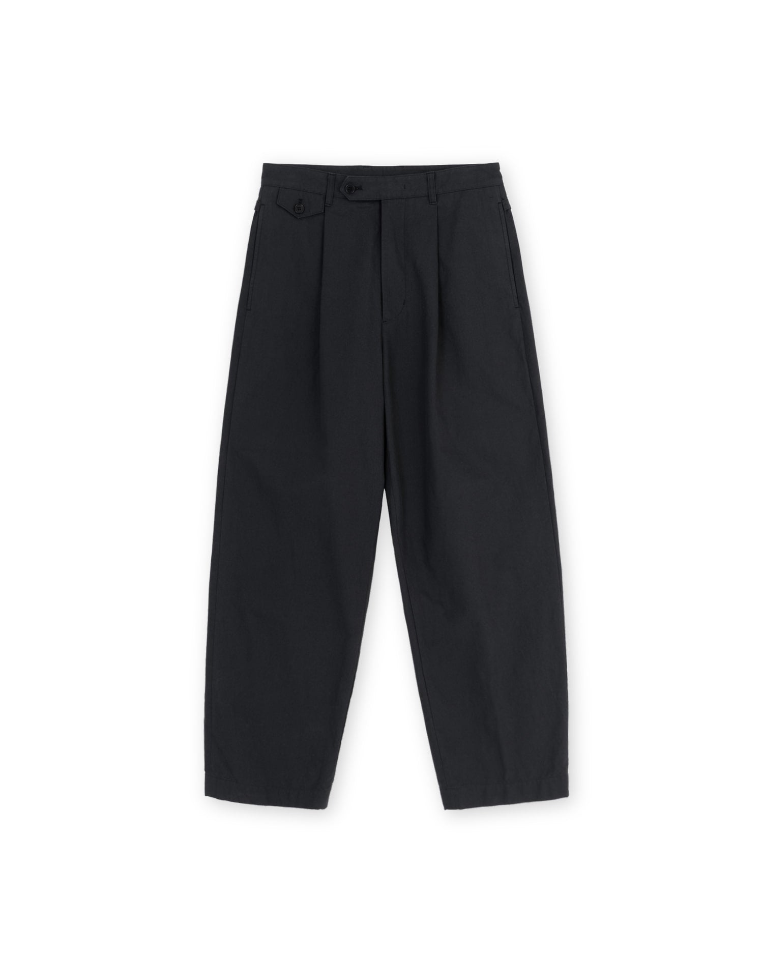 Brownyard - Loose Tapered Cotton Pants (Black) product image 5 | TRAB K-Fashion Australia