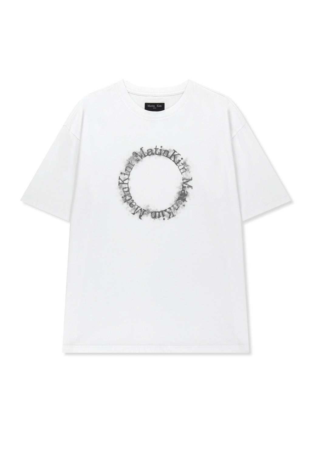 Matin Kim - Matin Kim Circle Logo Top (White) product image 1 | TRAB K-Fashion Australia
