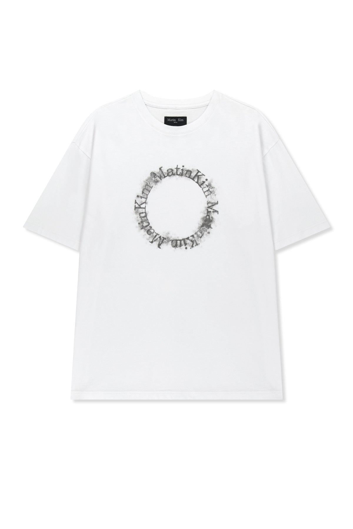 Matin Kim - Matin Kim Circle Logo Top (White) product image 1 | TRAB K-Fashion Australia