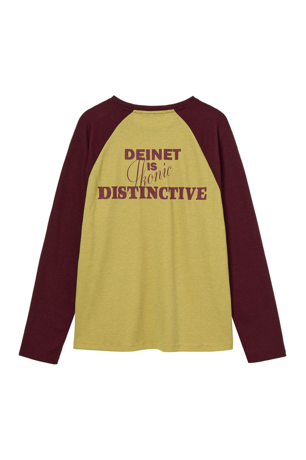 Deinet - Waffle Raglan Long Sleeve (Green) product image 2 | TRAB K-Fashion Australia