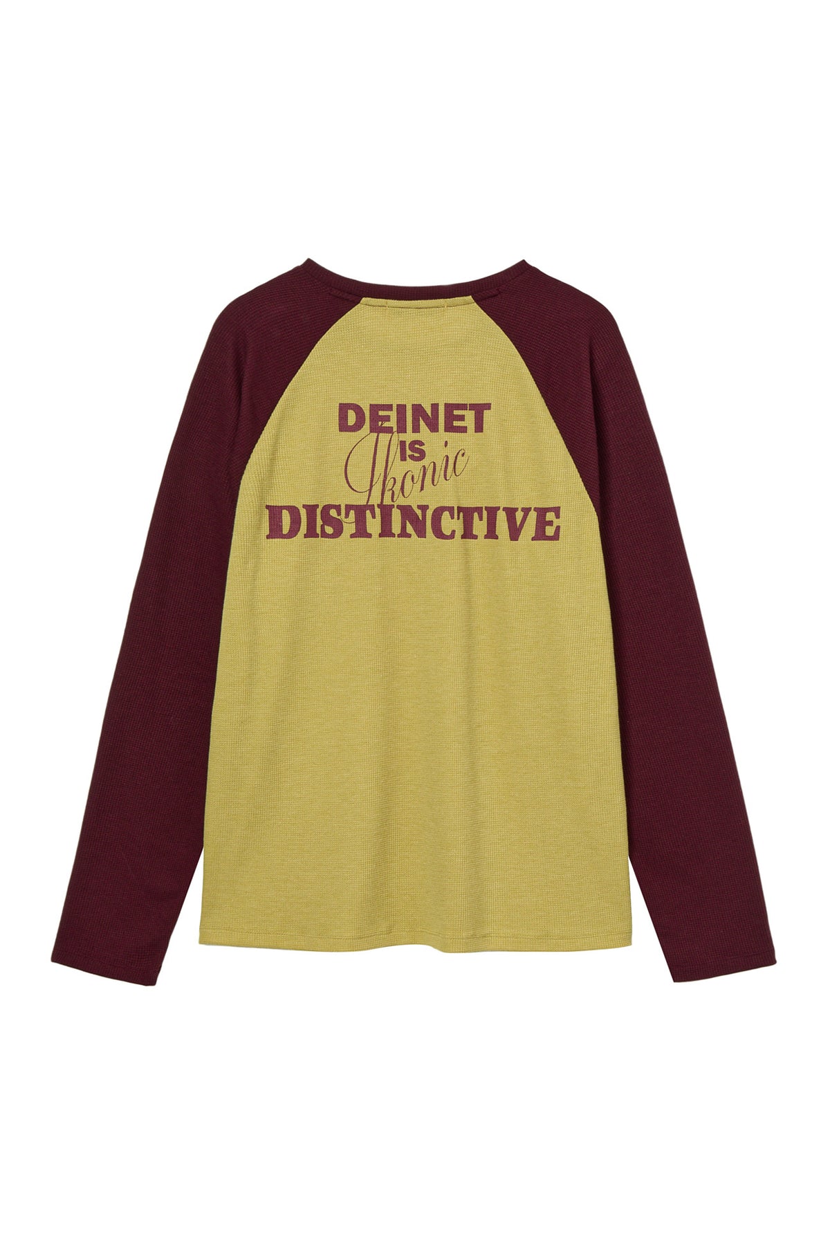 Deinet - Waffle Raglan Long Sleeve (Green) product image 2 | TRAB K-Fashion Australia