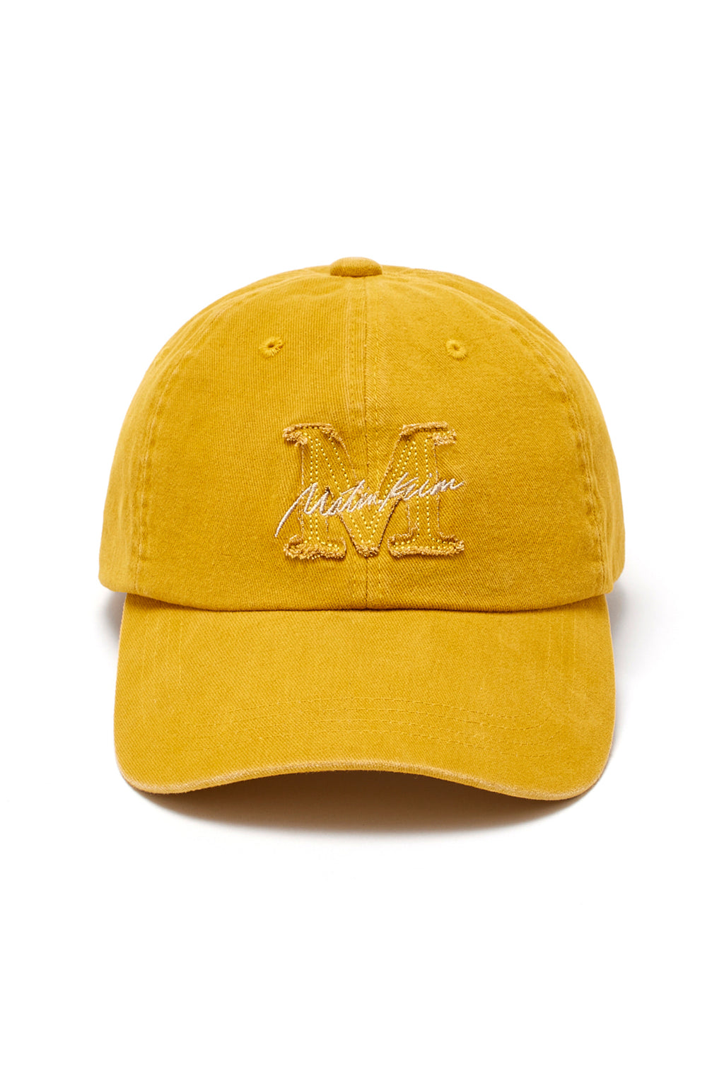 Matin Kim - Matin Cursive Ball Cap (Beige) product image 6 | TRAB K-Fashion Australia