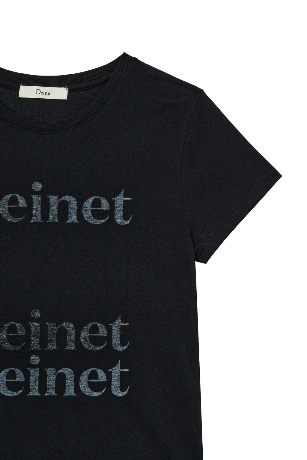 Deinet - Reverse Print T-Shirt (Black) product image 14 | TRAB K-Fashion Australia