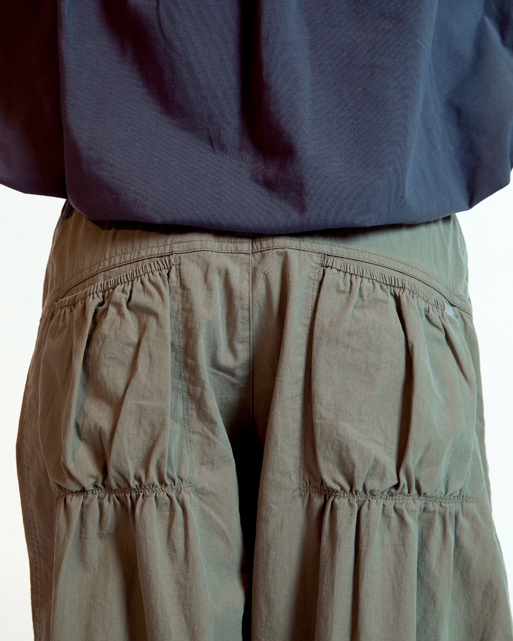 Coyseio - Shirring Tobi Pants (Khaki) product image 6 | TRAB K-Fashion Australia
