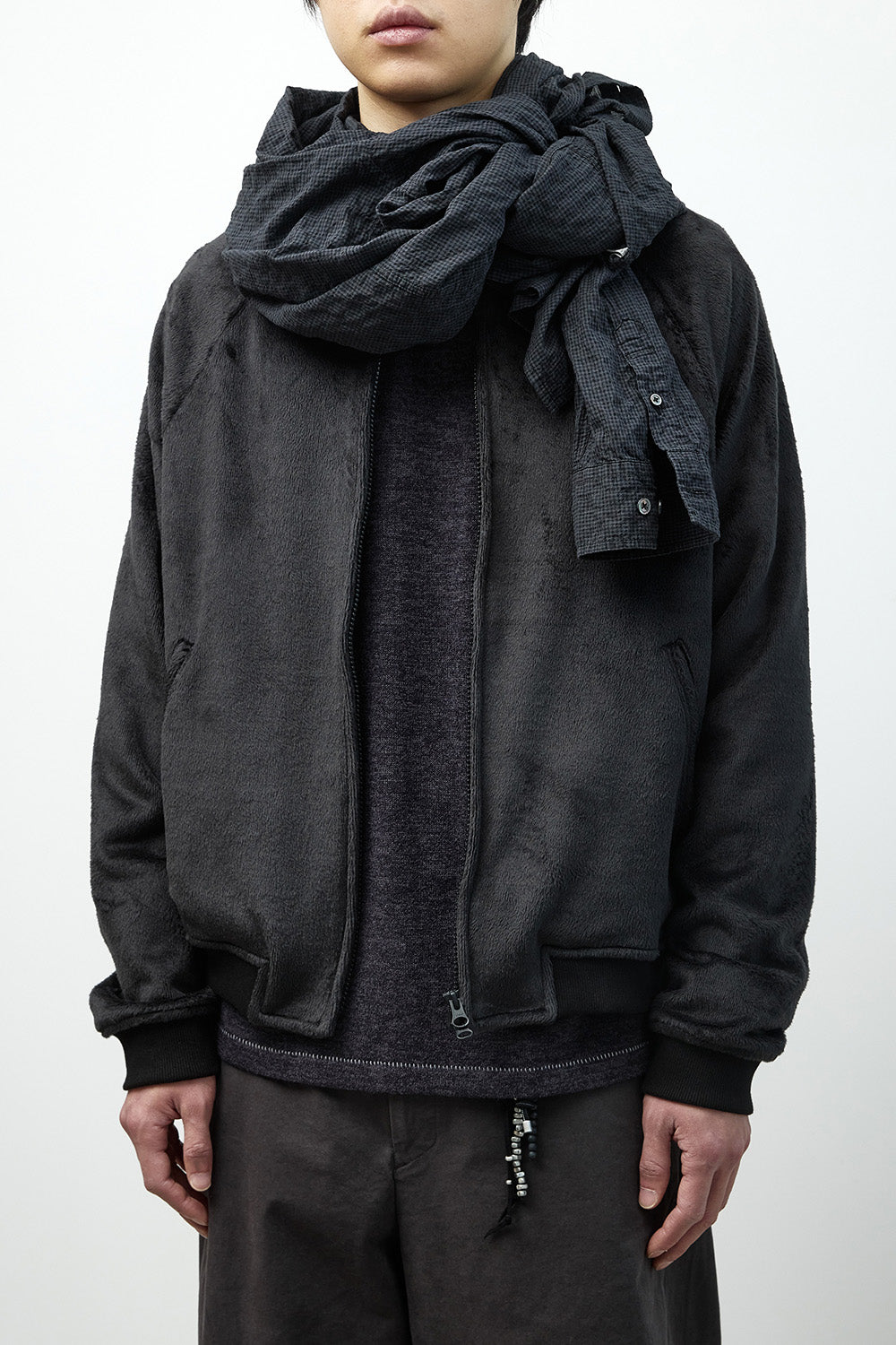 Hatchingroom - Hairy Jacket (Black) product image 13 | TRAB K-Fashion Australia