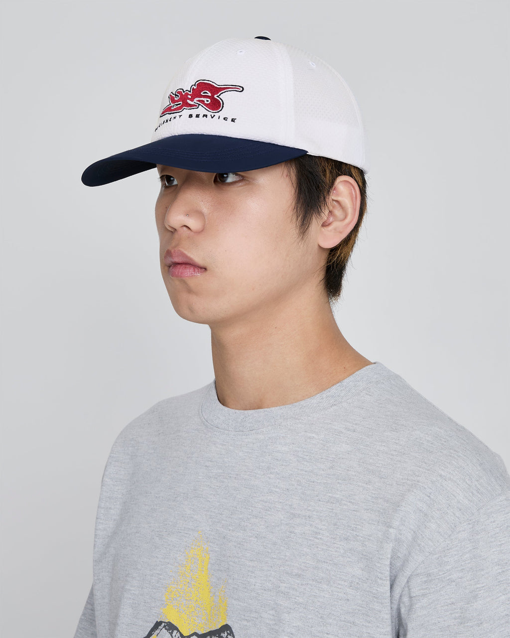 yeseyesee - Y.E.S Mesh Cap (White) product image 5 | TRAB K-Fashion Australia