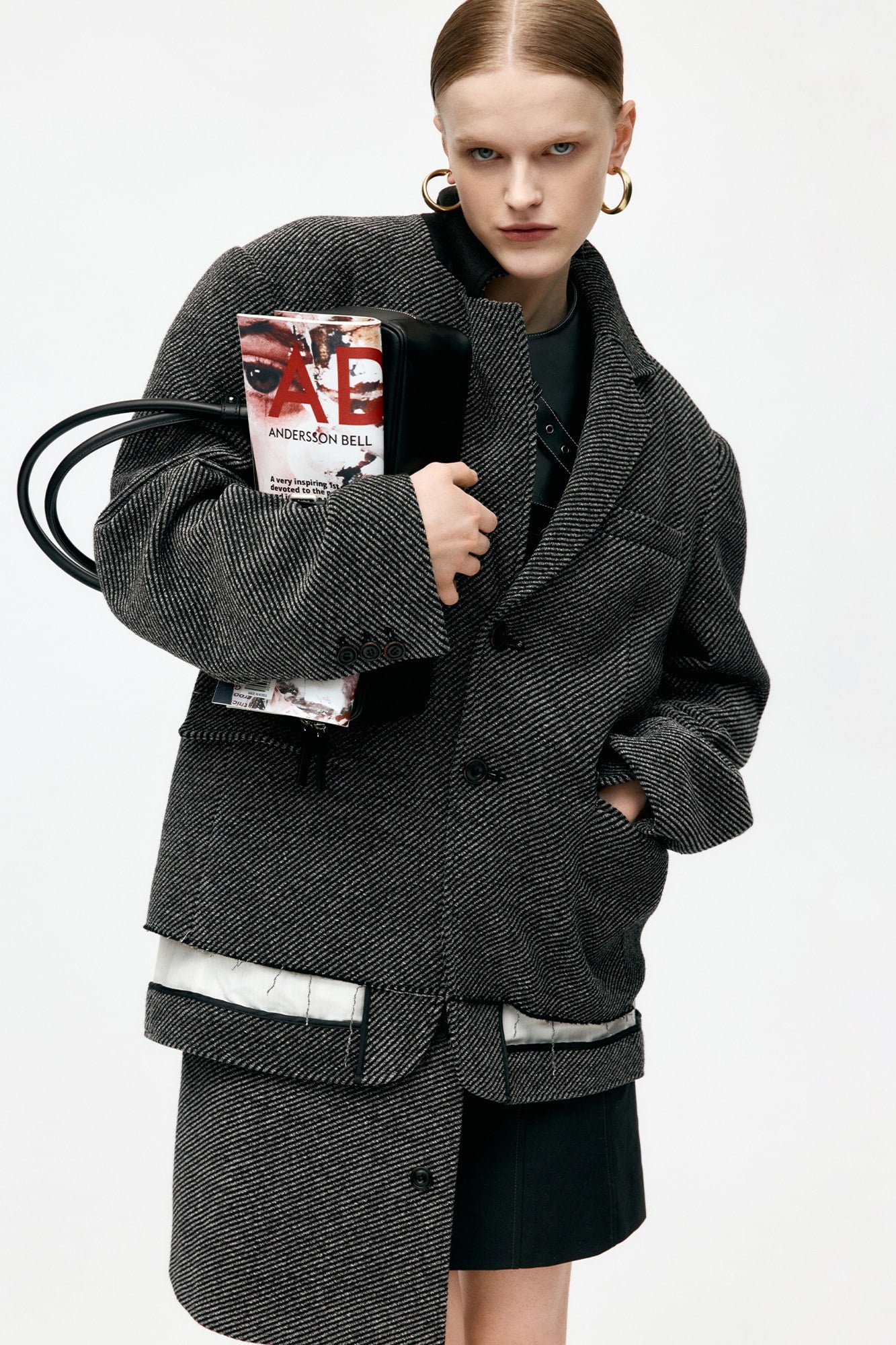 Andersson Bell - Magazine Bag (Red) product image 1 | TRAB K-Fashion Australia