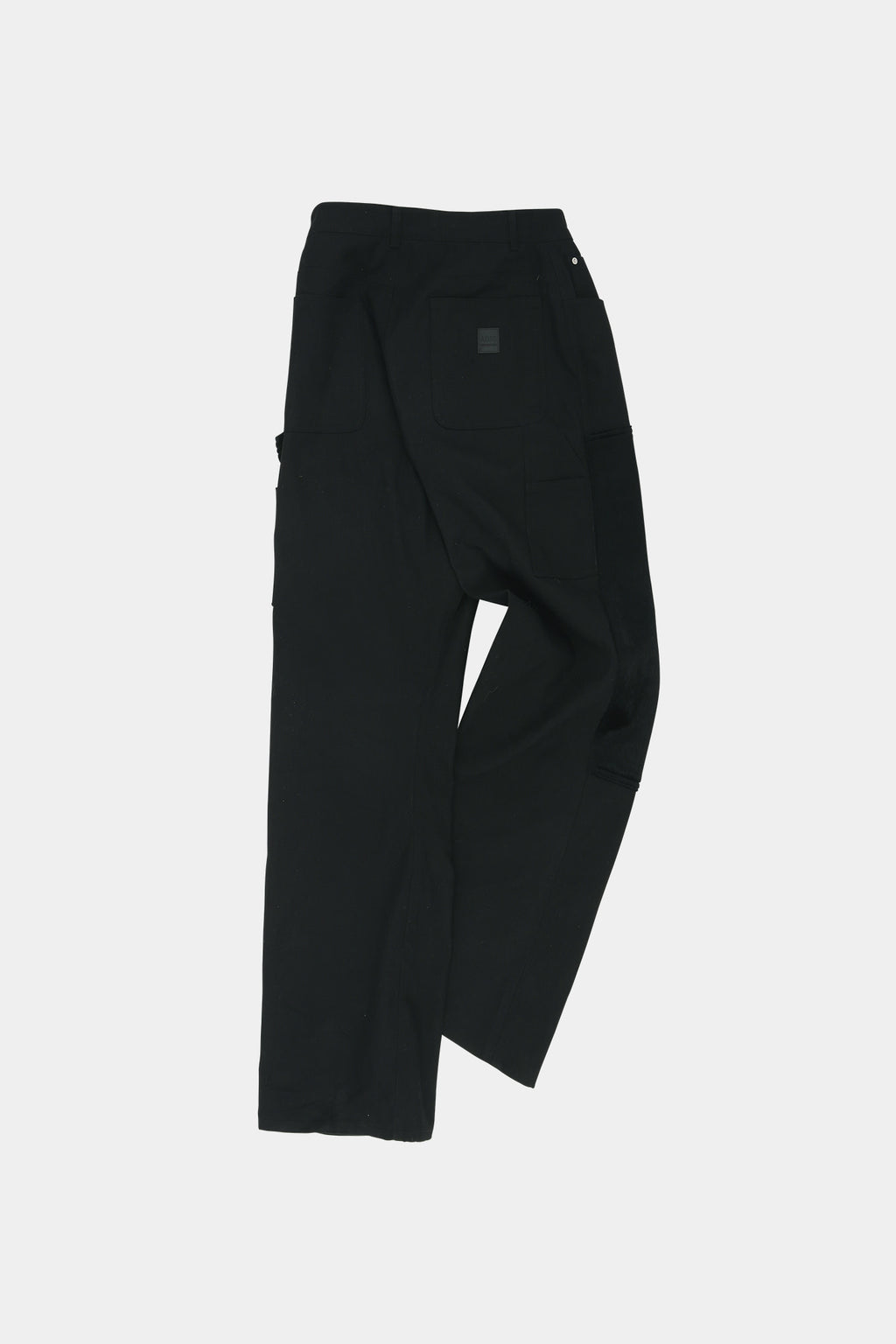 Andersson Bell - Faux Pony Hair Leather Carpenter Wide-Leg Jeans (Black) product image 14 | TRAB K-Fashion Australia
