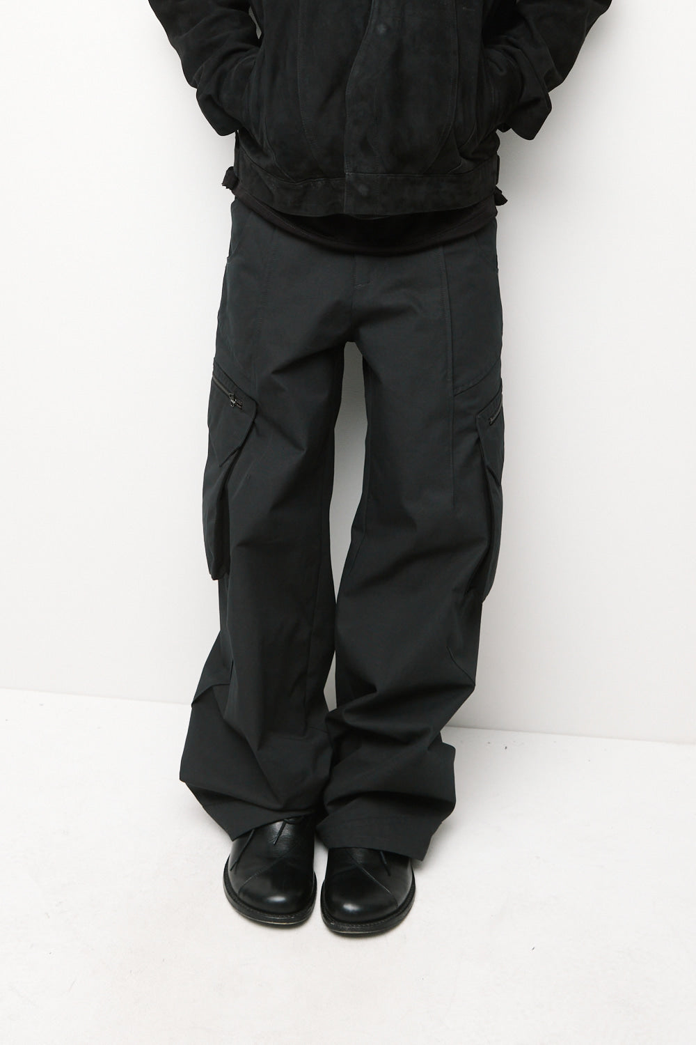 Hatchingroom - Darted Cargo Pants (Blue Black) product image 8 | TRAB K-Fashion Australia