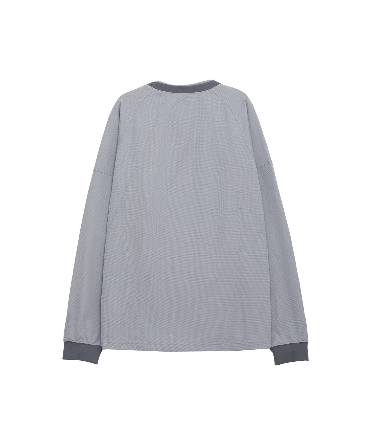 San San Gear - Placket Long Sleeves (Grey) product image 6 | TRAB K-Fashion Australia