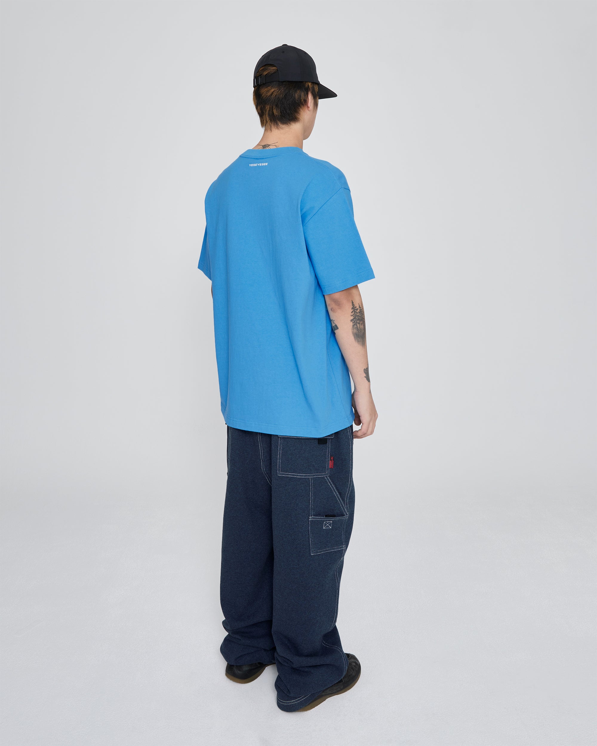 yeseyesee - Racing Tee (Sky Blue) product image 9 | TRAB K-Fashion Australia