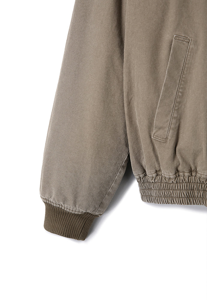 Art if acts - Sherpa Western Bomber Jacket (Moss Grey) product image 16 | TRAB K-Fashion Australia