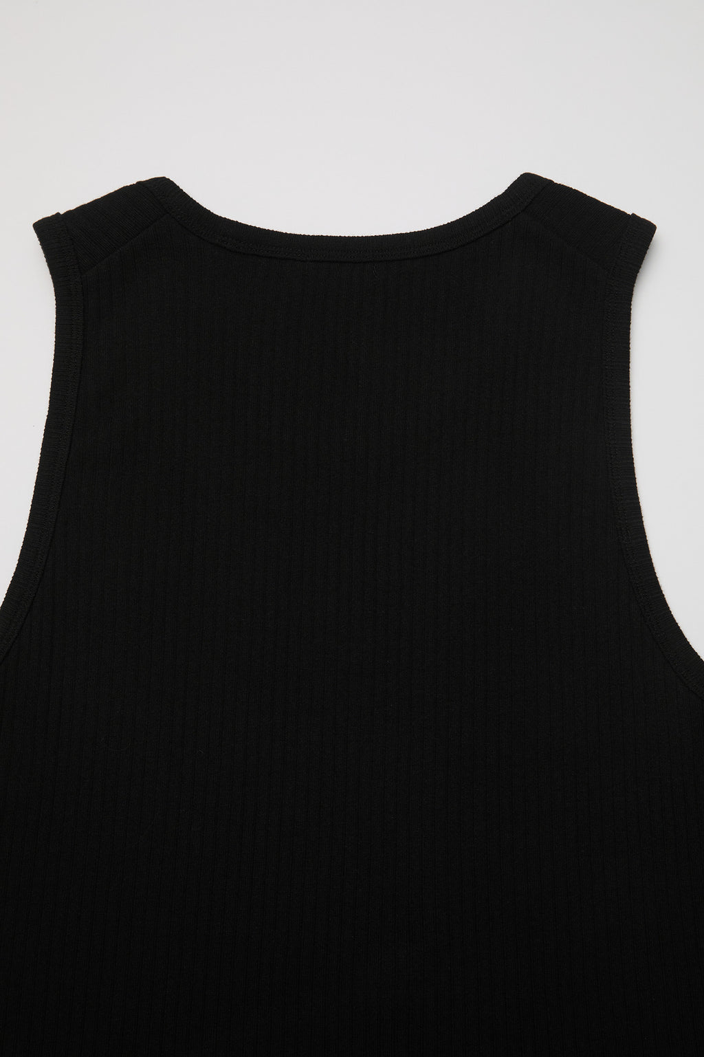 Coor - Scoop-Neck Ribbed Sleeveless (Black) product image 6 | TRAB K-Fashion Australia