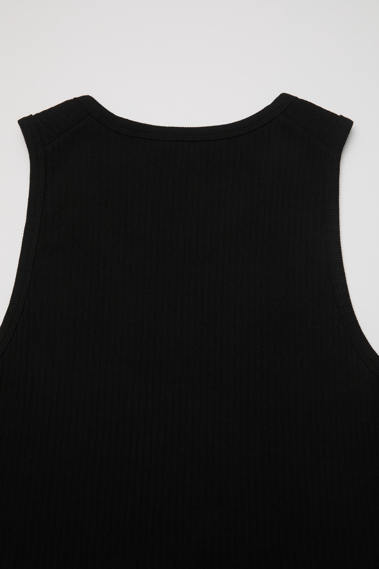 Coor - Scoop-Neck Ribbed Sleeveless (Black) product image 6 | TRAB K-Fashion Australia