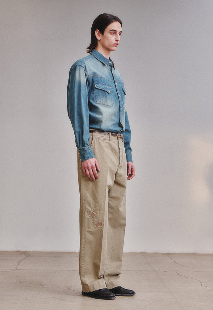 Art if acts - Western Denim Shirt_Japanese Fabric (Vintage Indigo) product image 3 | TRAB K-Fashion Australia