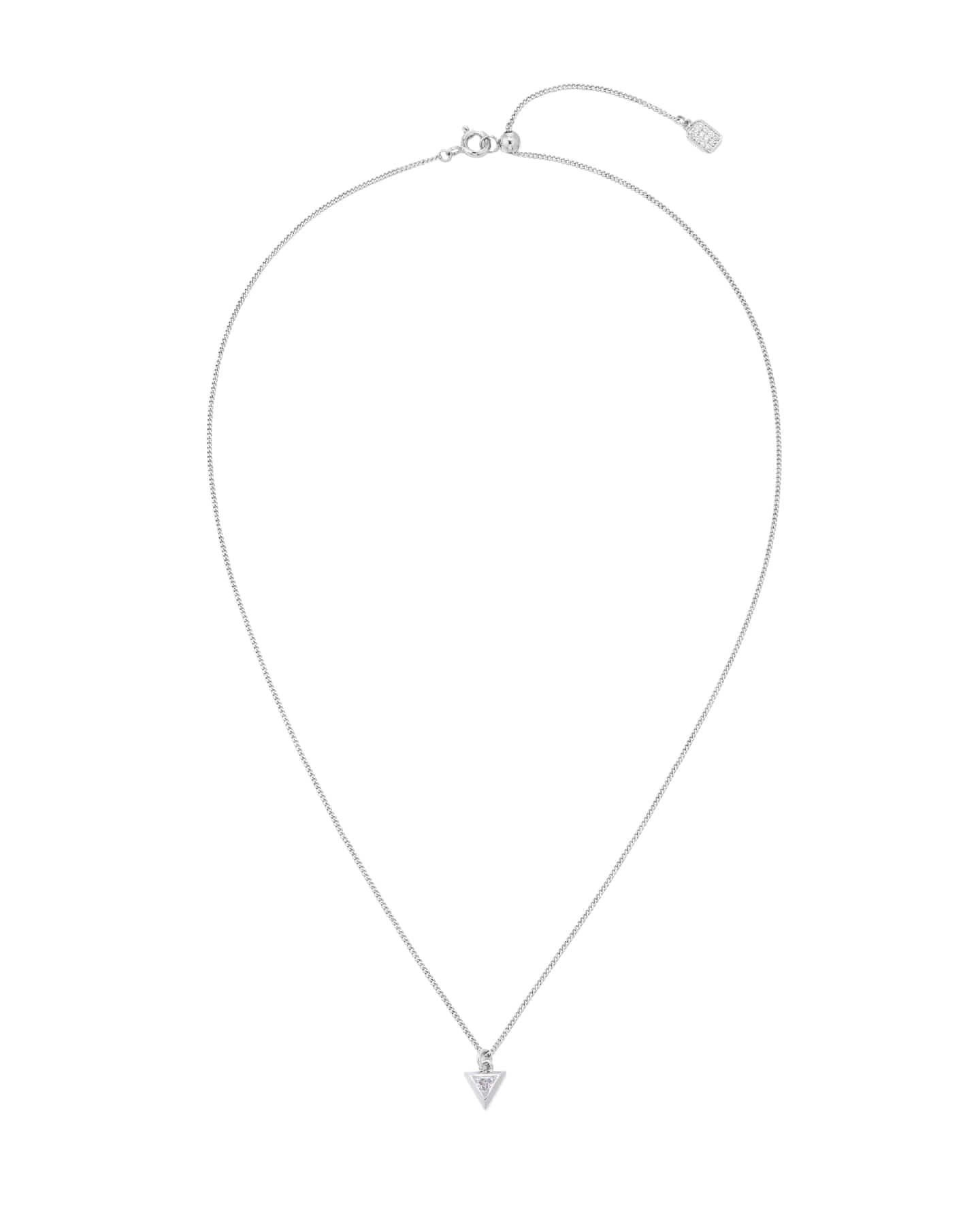 Numbering - Mini Inverted Triangle Pendant Necklace #3795 product image 4 | TRAB K-Fashion Australia