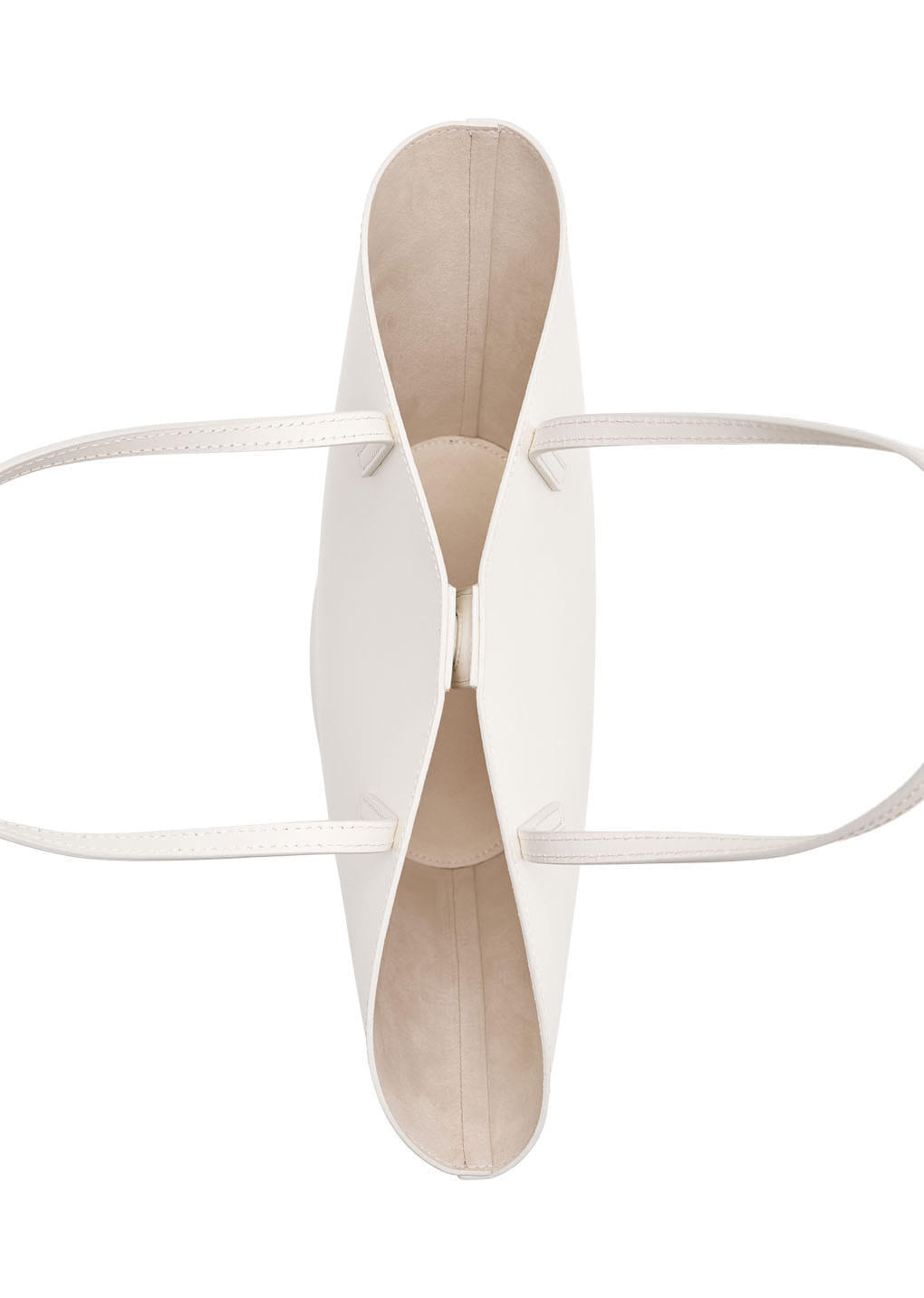 Amomento - Leather Bucket Bag (White) product image 8 | TRAB K-Fashion Australia