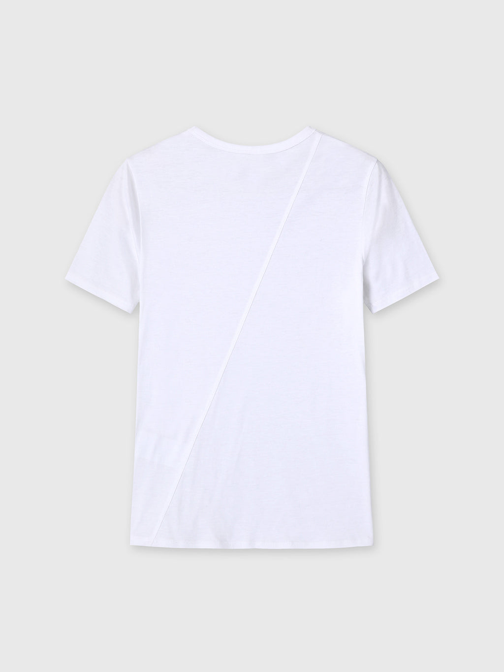 Tonywack - Tencel Short Sleeve T-Shirt (Off White) product image 8 | TRAB K-Fashion Australia