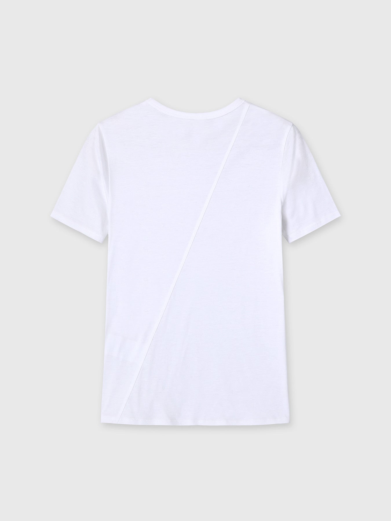 Tonywack - Tencel Short Sleeve T-Shirt (Off White) product image 8 | TRAB K-Fashion Australia