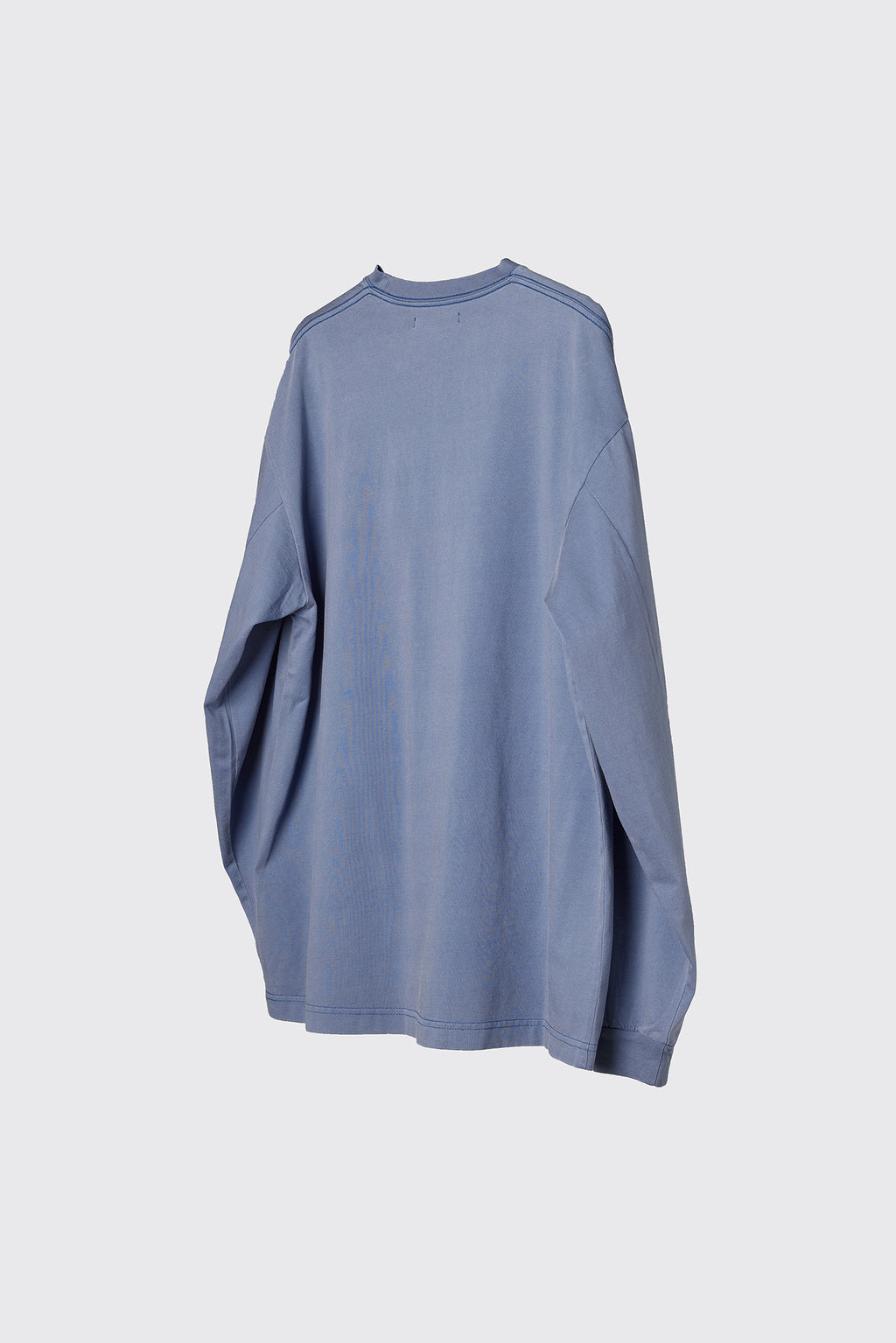 Hatchingroom - Layering T-shirt Bleached (Blue) product image 3 | TRAB K-Fashion Australia