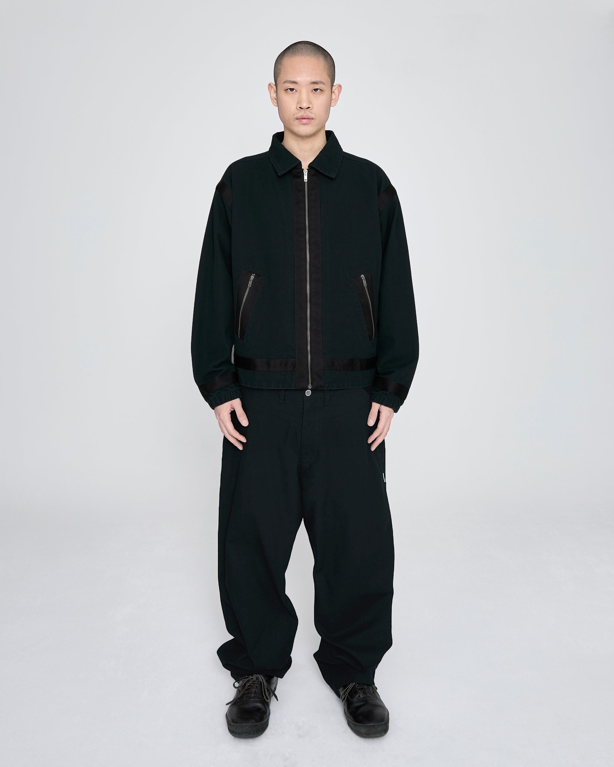 yeseyesee - Canvas Ramble Pants (Black) product image 7 | TRAB K-Fashion Australia