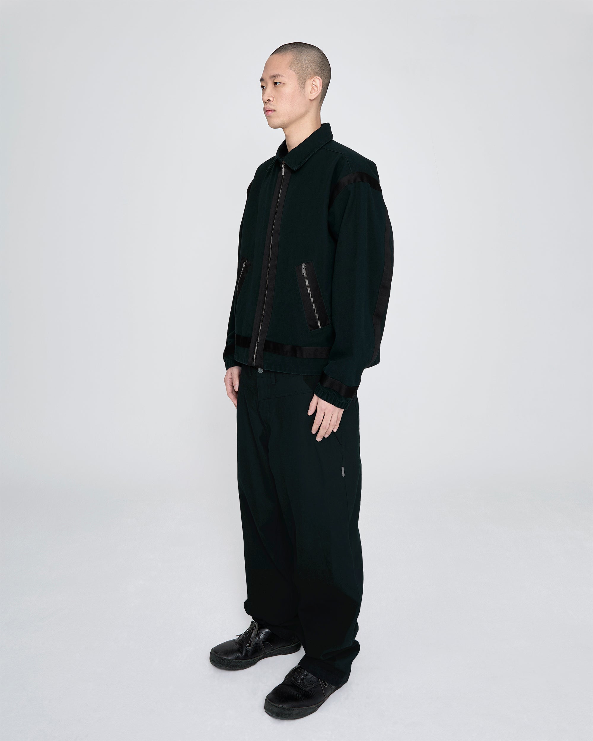 yeseyesee - Canvas Ramble Pants (Black) product image 8 | TRAB K-Fashion Australia
