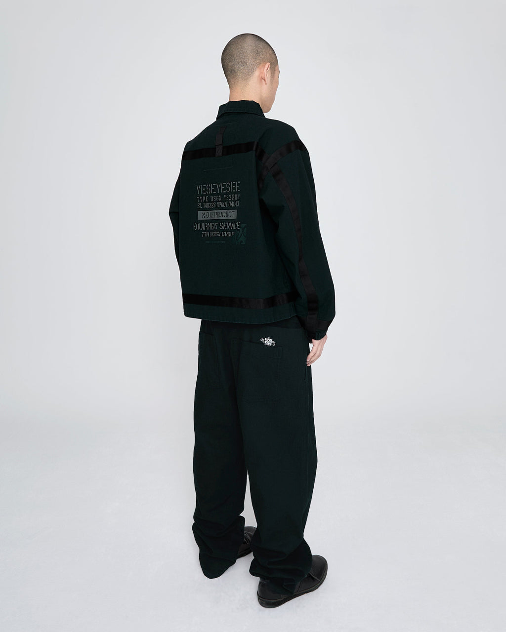 yeseyesee - Canvas Ramble Pants (Black) product image 9 | TRAB K-Fashion Australia
