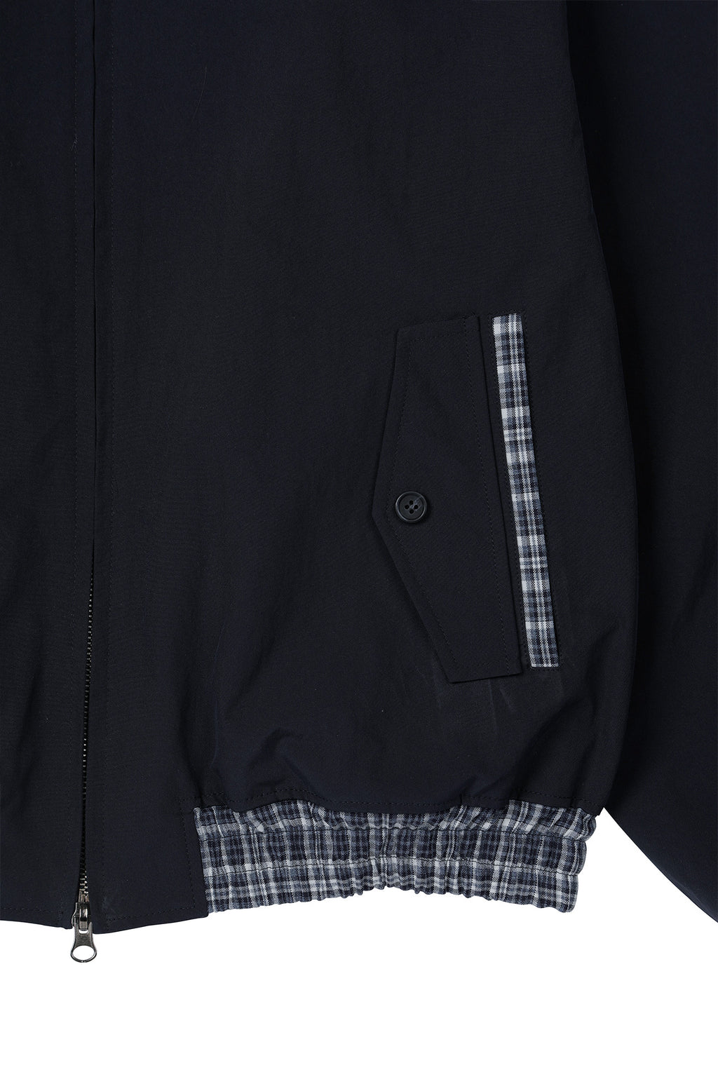 Deinet - Point Check Detail Jacket (Navy) product image 13 | TRAB K-Fashion Australia