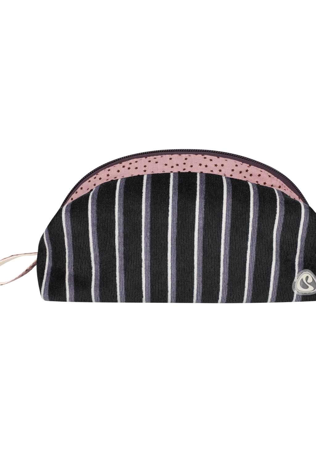 Coyseio - Stripe Star Pouch (Purple Grey) product image 2 | TRAB K-Fashion Australia