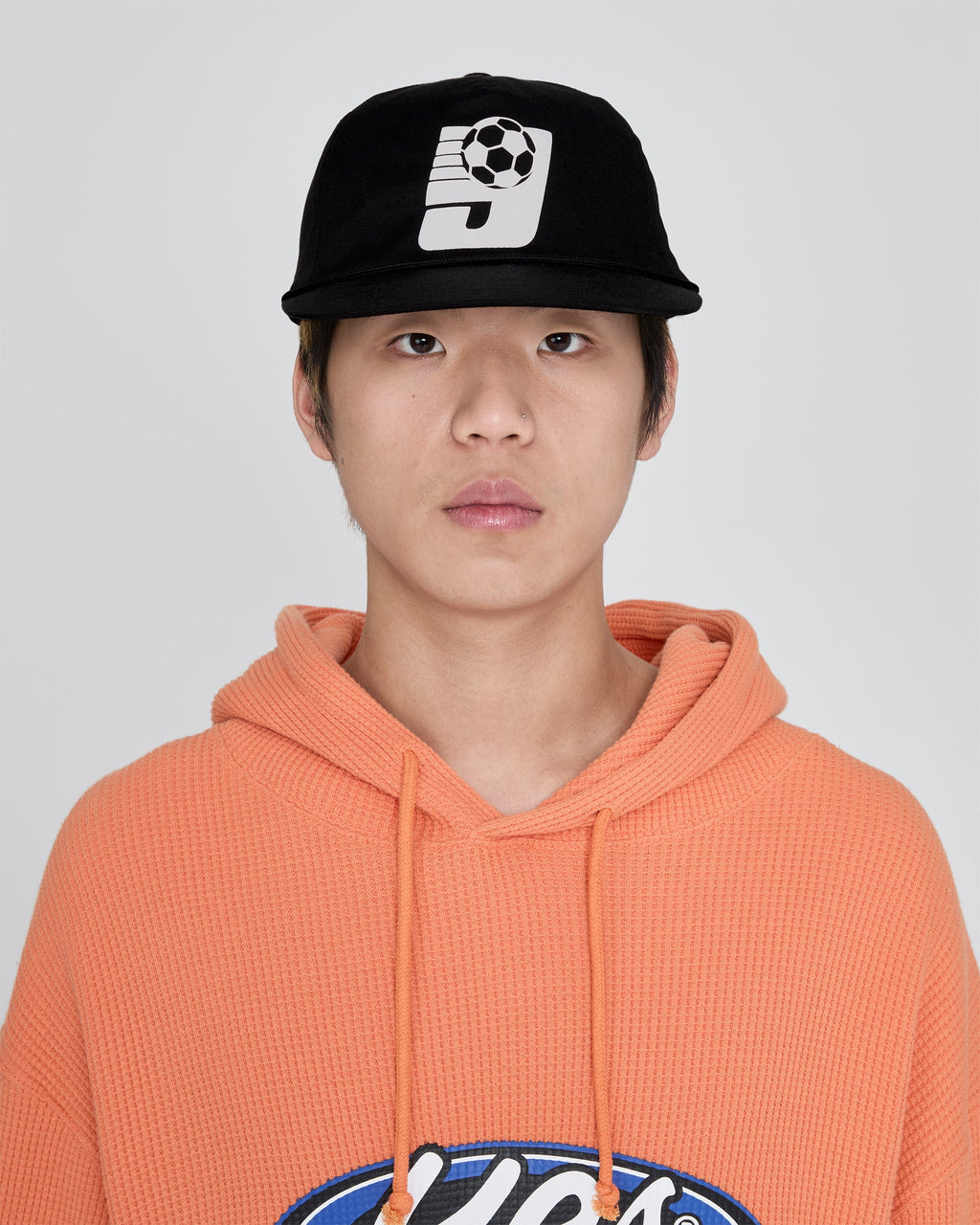 yeseyesee - Soccer Team Trucker (Black) product image 4 | TRAB K-Fashion Australia