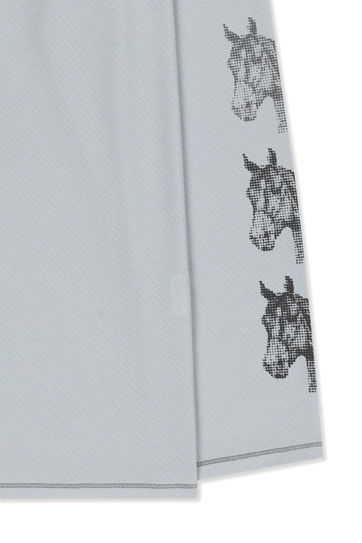 Matin Kim - Matin Pace Graffiti Covered Top (Grey) product image 4 | TRAB K-Fashion Australia