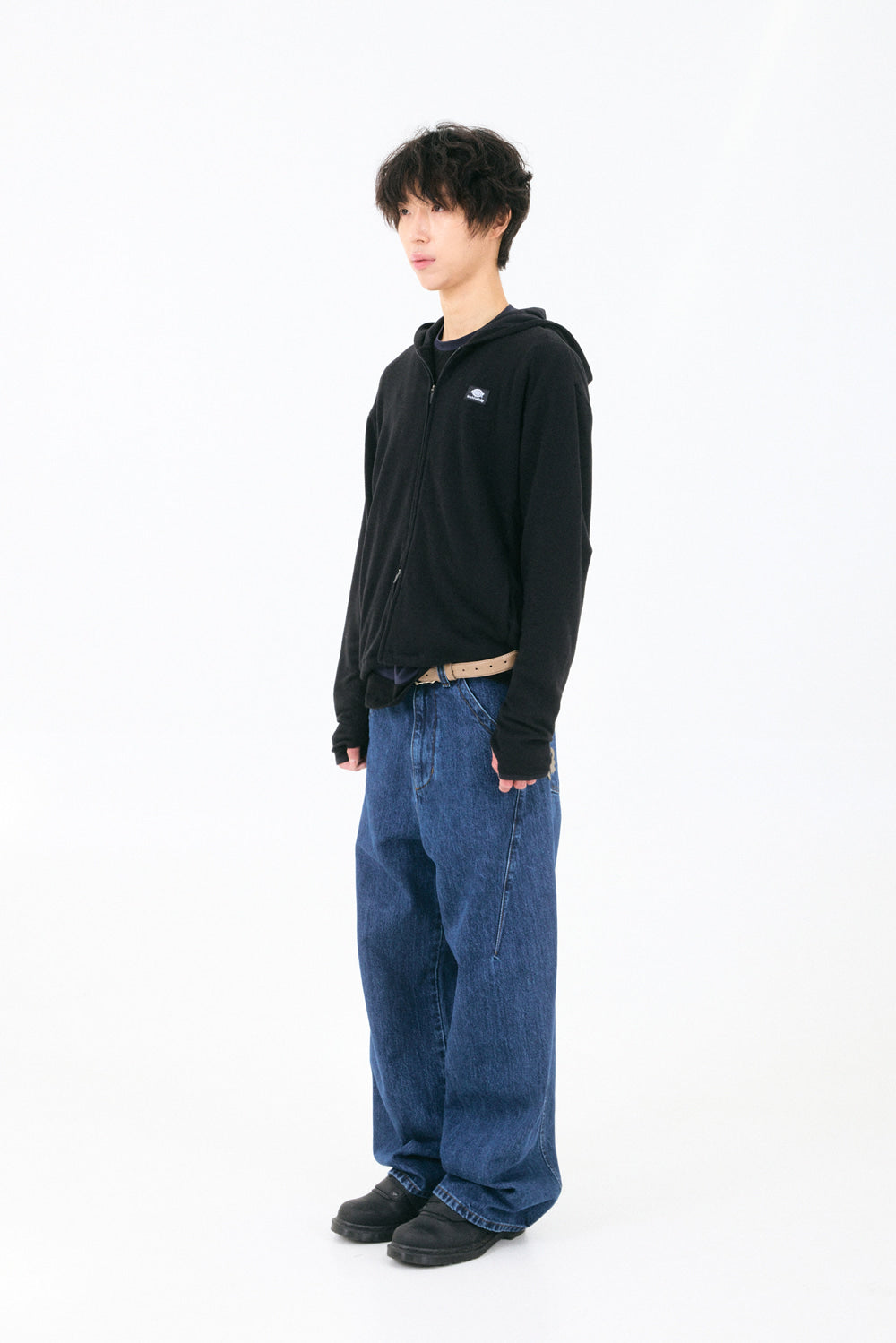 Hatchingroom - Zip Hoodie (Black) product image 6 | TRAB K-Fashion Australia