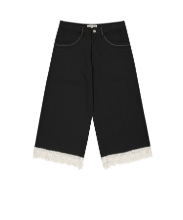 Coyseio - Knit Lace Pants (Black) product image 1 | TRAB K-Fashion Australia