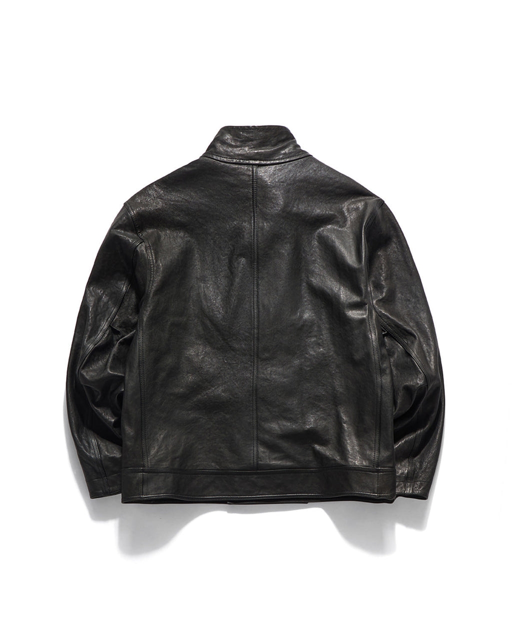 Eastlogue - Motorcycle Leather Jumper (Black) product image 2 | TRAB K-Fashion Australia