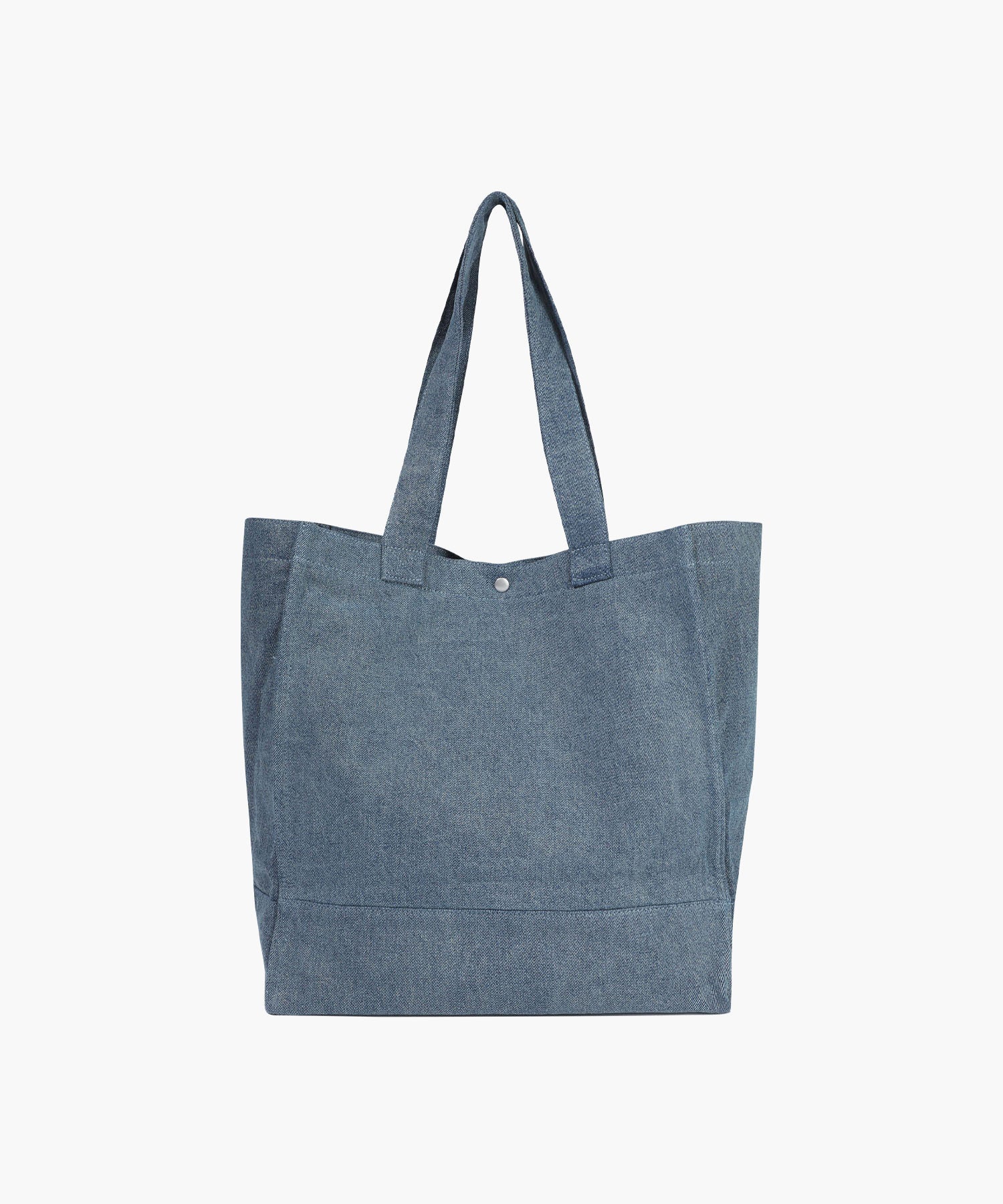 Marithe & Francois Girbaud - Classic Logo Big Shopper Bag (Light Blue) product image 3 | TRAB K-Fashion Australia