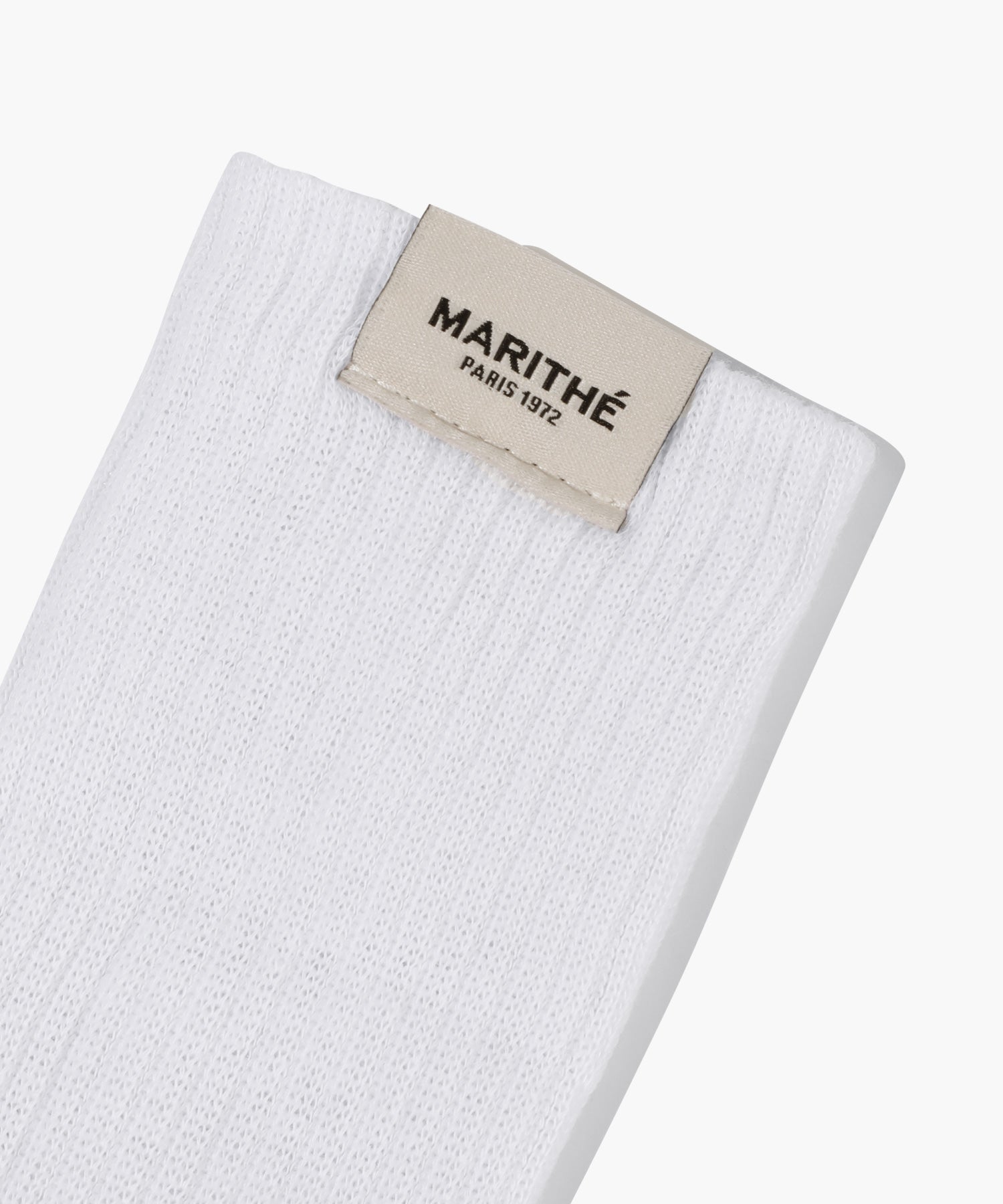 Marithe & Francois Girbaud - Regular Logo Socks (White) product image 3 | TRAB K-Fashion Australia