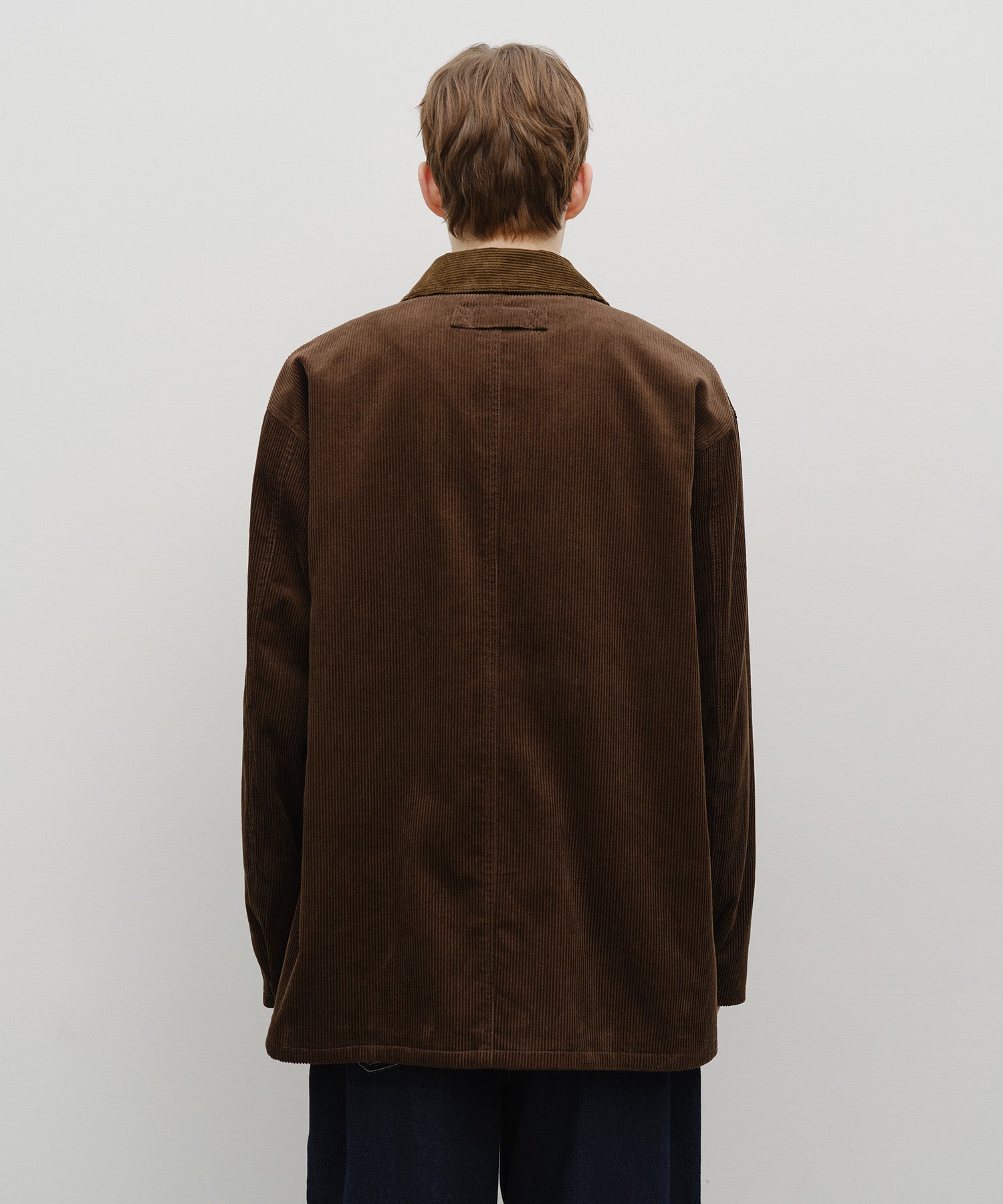 Marithe & Francois Girbaud - Corduroy Hunting Jacket (Brown) product image 3 | TRAB K-Fashion Australia
