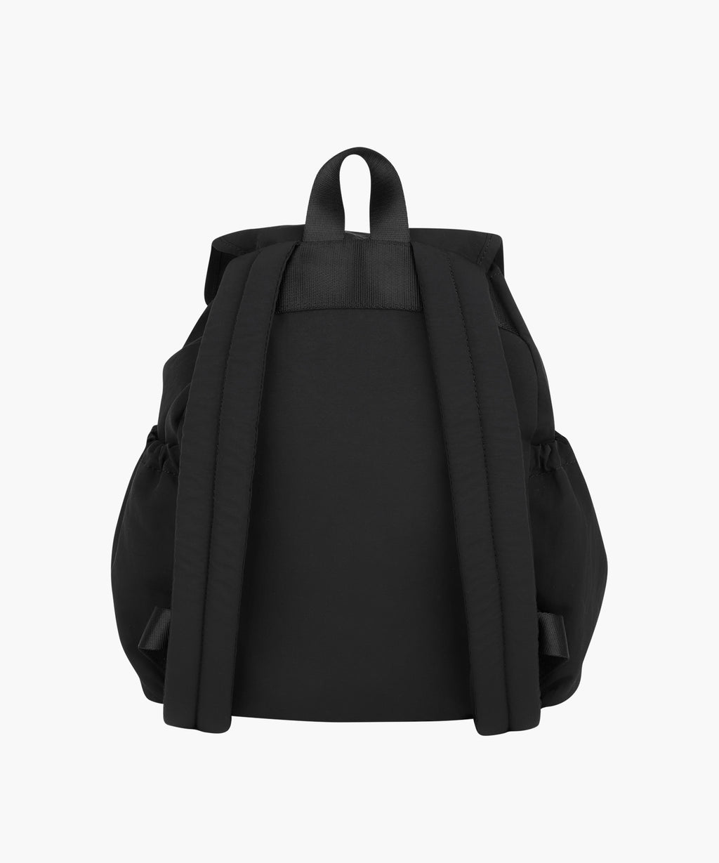 Marithe & Francois Girbaud - Classic Logo Stopper Pocket Backpack (Black) product image 3 | TRAB K-Fashion Australia